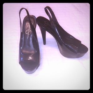 Jessica simpson platform heel